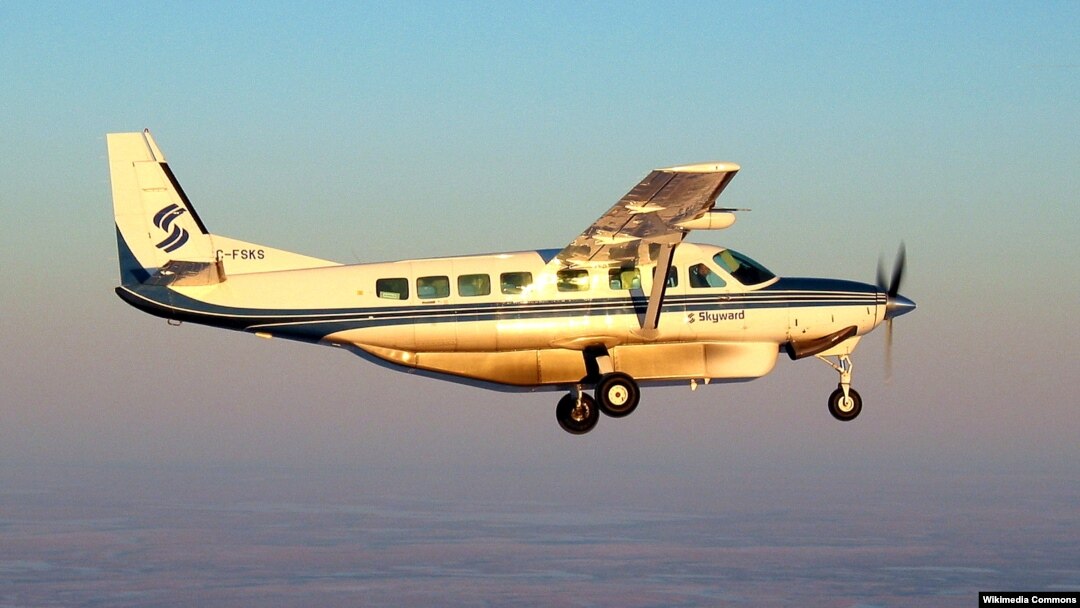 Pesawat pengintai Cessna C208B (foto: Wikipedia). 