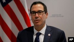 Menteri Keuangan AS Steven Mnuchin 