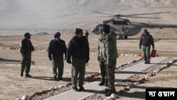 লাদাখ সফরে ভারতীয় বিমানবাহিনী প্রধান ভি আর চৌধুরী