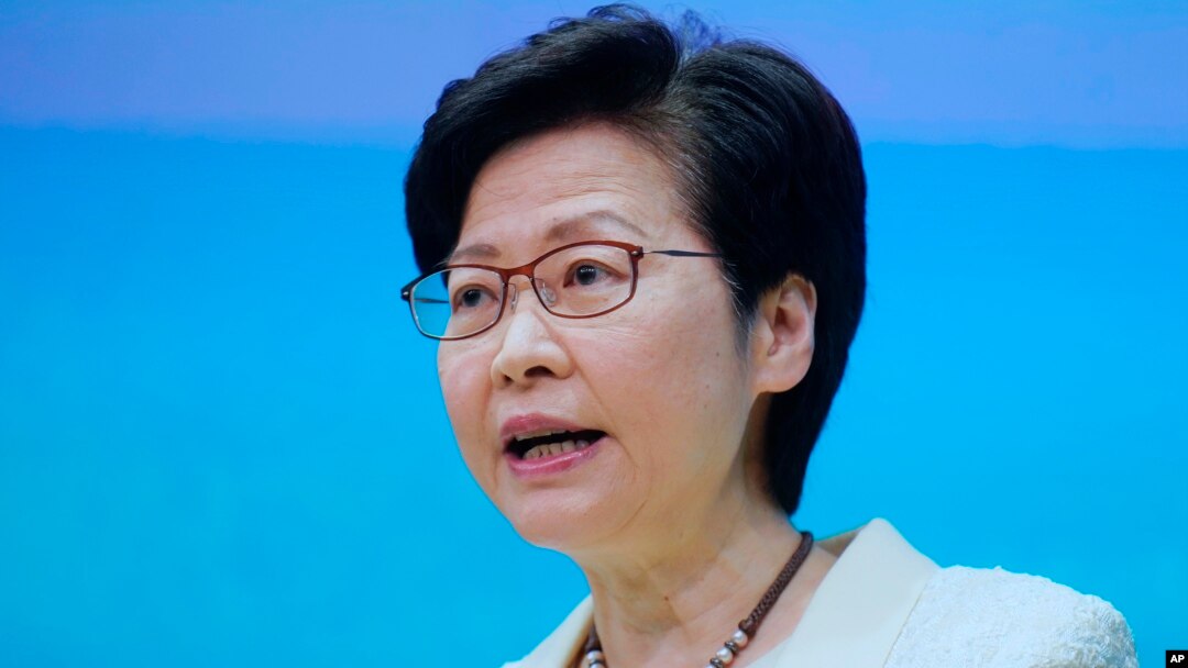 Kepala Eksekutif Hong Kong Carrie Lam. (Foto: dok).
