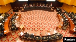 Situasi sidang di Mahkamah Konstitusi, Jakarta. (Foto: Dok)