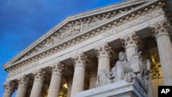 FILE - The Supreme Court building in Washington, Feb. 13, 2016.