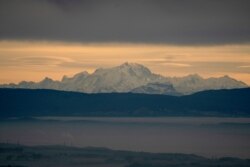 프랑스 몽블랑산 원경