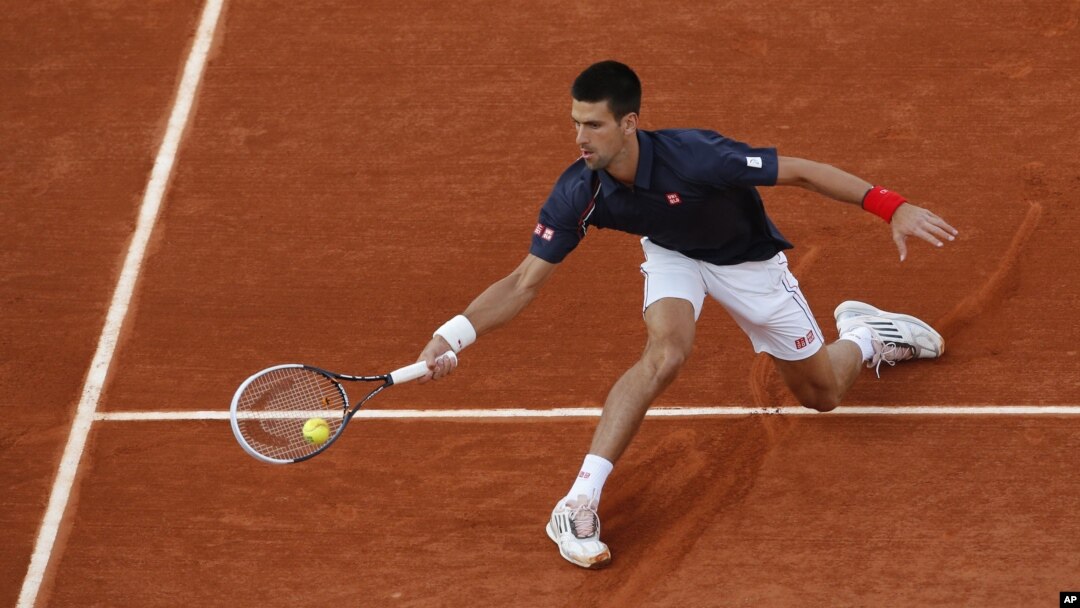 Ekspresno do pobede: Novak Đoković tokom meča protiv Nikolasa Devildea