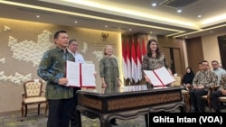 Investasi ExxonMobil di Indonesia nilainya mencapai USD15 miliar. (Ghita/VOA)