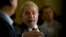 FILE - Brazil's former president Luiz Inacio Lula da Silva speaks during a press conference in Rio de Janeiro, Brazil, Dec. 3, 2015.