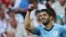 Luis Suarez, attaquant de l'Uruguay.