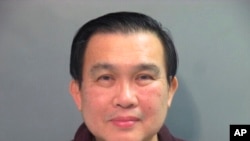 A photo provided by the Washington County (Ark.) Detention Center shows Simon S. Ang, 63.