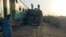 This image from a video, shows the site of a train collision in Ghotki, Pakistan, June 7, 2021. 