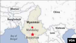 Yangon, Mandalay and Naypyitaw Myanmar 