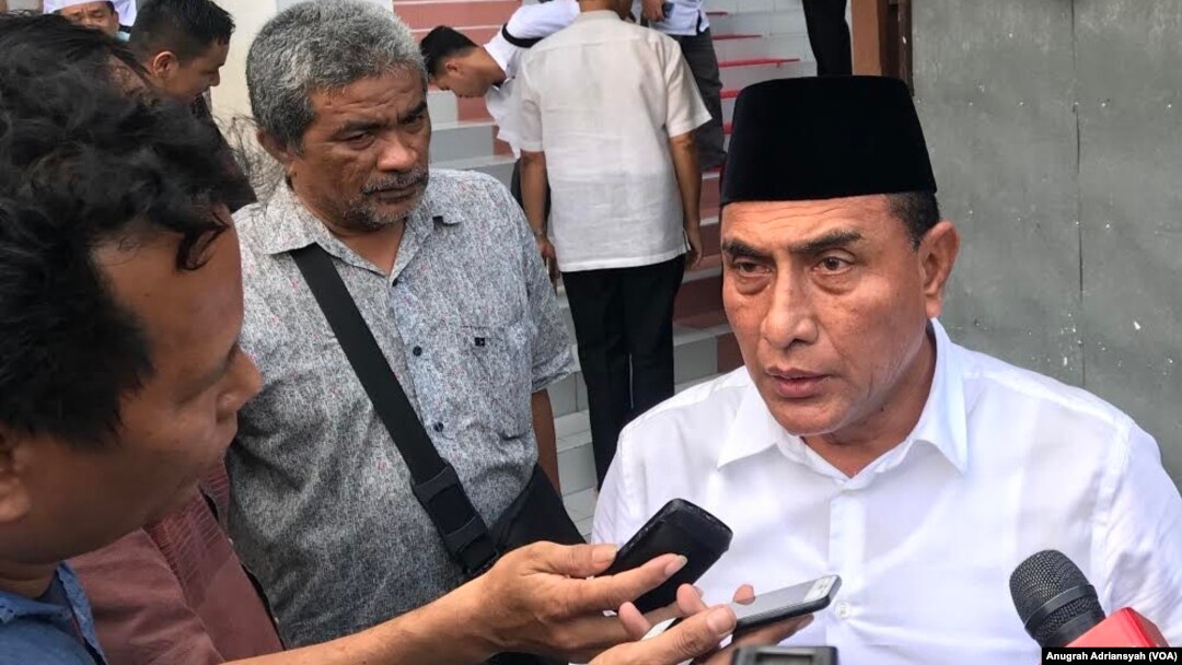 Gubernur Sumut, Edy Rahmayadi, mengatakan masa tanggap darurat di wilayahnya akan diperpanjang hingga 7 Juni 2020. (Foto dok/ Anugrah Andriansyah)