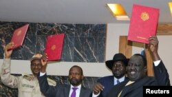 སུ་ཌན་ནང་ཉིན་གསུམ་རིང་མེ་འཕེན་མཚམས་འཇོག་བྱ་རྒྱུར་མོས་མཐུན་བྱུང་བ། 