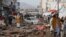 Une rue de Sanaa au Yémen le 14 avril 2020.