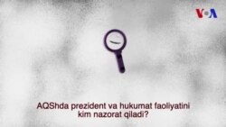 AQShda prezident va hukumat faoliyatini kim nazorat qiladi?