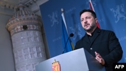 Президент України Володимир Зеленський під час візиту до Осло, Норвегія, 20 жовтня 2026.