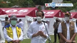 Manchetes mundo 19 Janeiro: Presidente Joko Widodo visitou zonas atingidas pelo terramoto na província de Sulawesi Ocidental