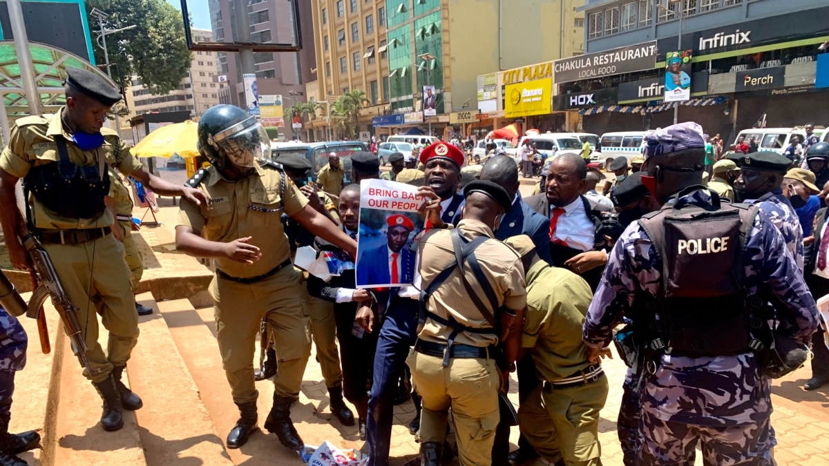 Uganda’s Bobi Wine Briefly Detained After Leading Street Protest