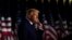 Presidenti Donald Trump duke folur nga Shtëpia e Bardhë në ditën e katërt të Konventës Republikane (27 gusht 2020)