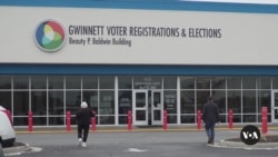 Key county in swing state of Georgia starts counting ballots ahead of Election Day 