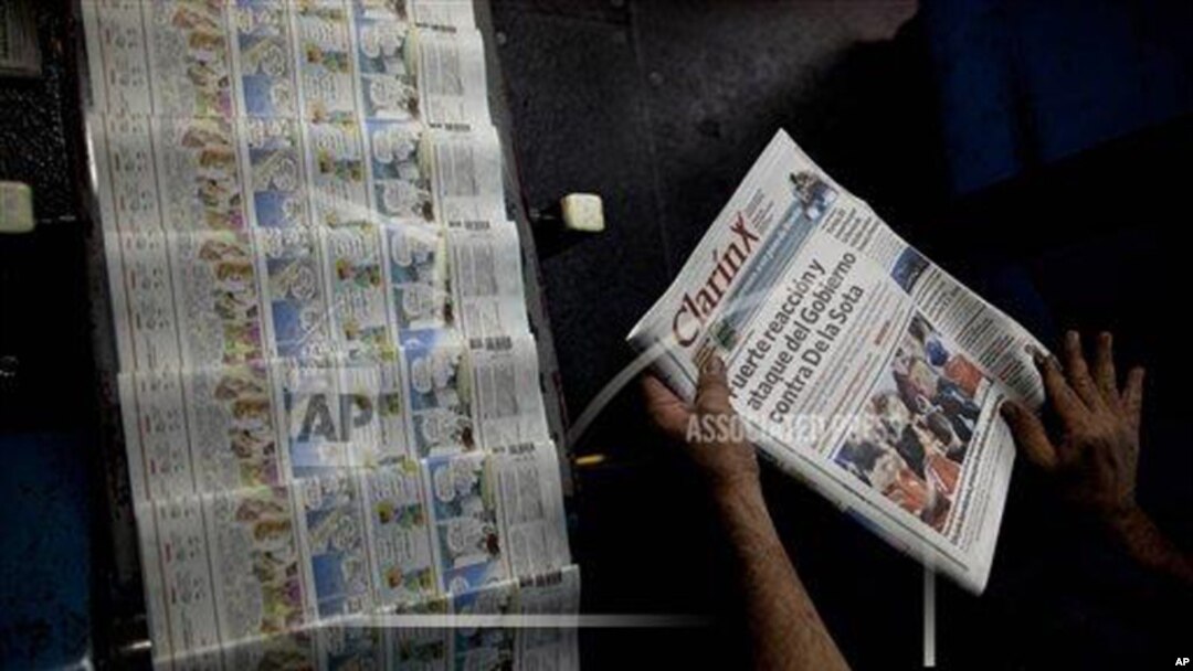 Los medios de prensa del grupo Clarín han sido muy críticos del gobierno.