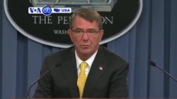 VOA60 America - Defense Secretary Ashton Carter urged Turkey to do more in fighting Islamic State - August 21, 2015