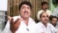 Jamil Afridi, left, brother of Pakistani doctor Shakil Afridi holds news conference, Peshawar, Pakistan, May 28, 2012.