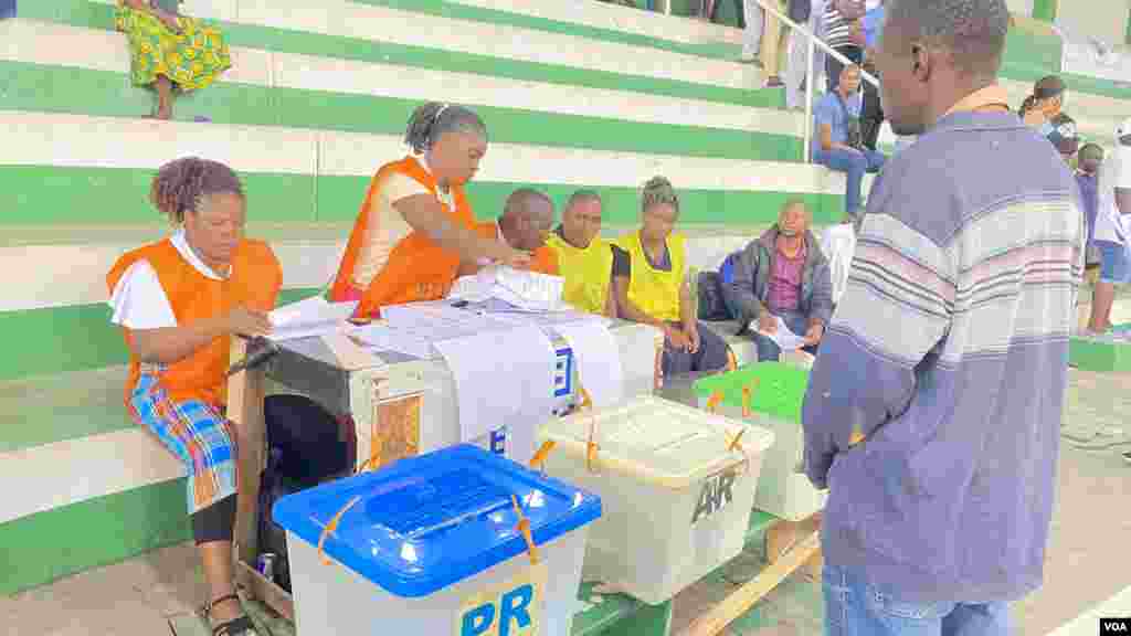 Dia da votação em Nampula, 9 outubro 2024