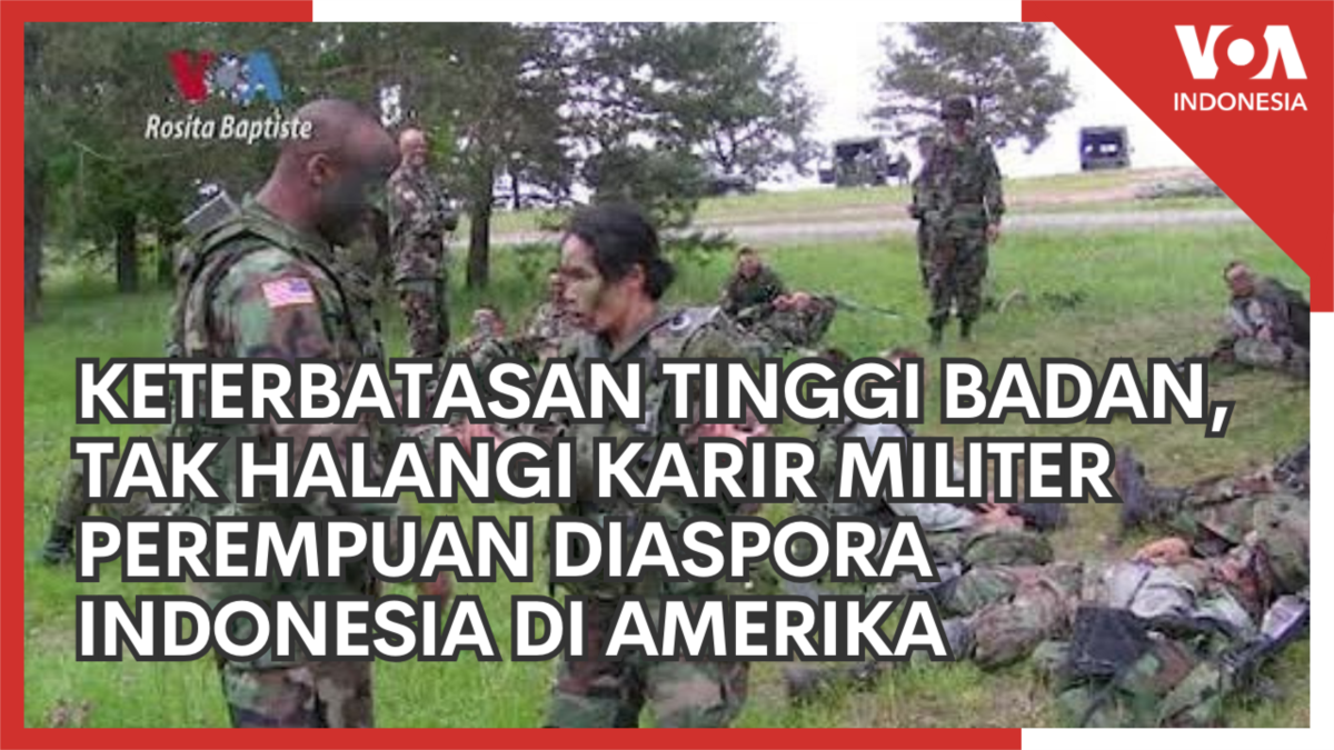 Keterbatasan Tinggi Badan, Tak Halangi Karir Militer Perempuan Diaspora Indonesia di Amerika Serikat