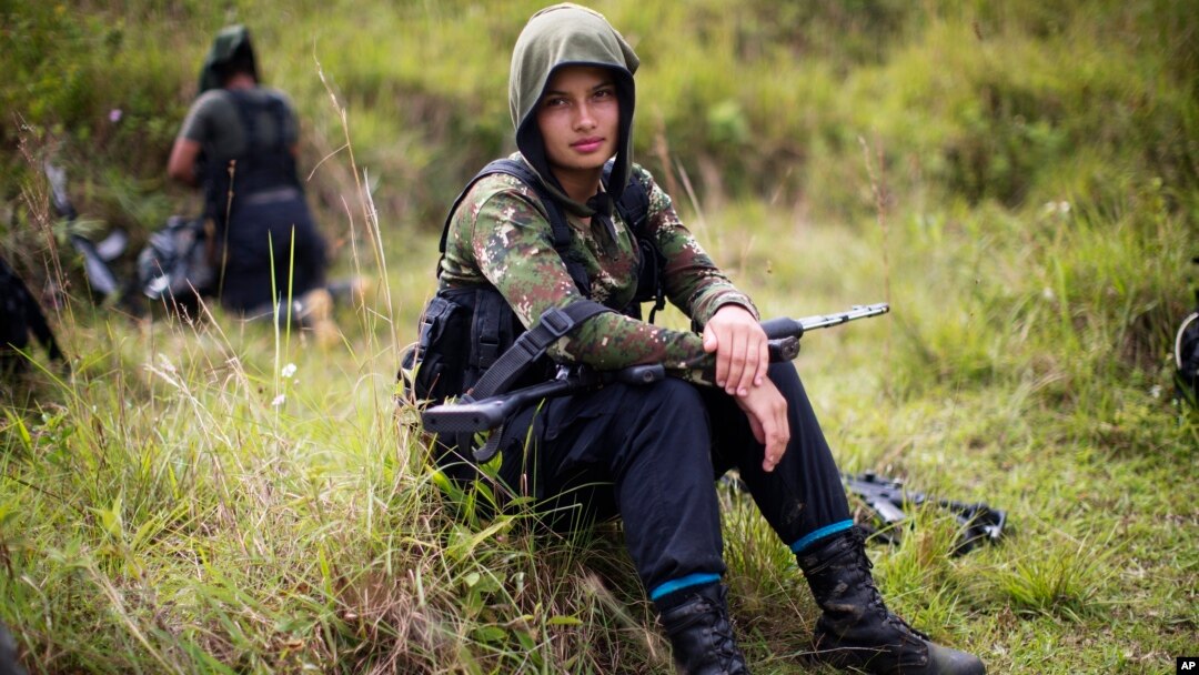 Juliana, seorang perempuan berusia 20 tahun, bekas anggota pemberontak FARC di Antioquia, Kolombia (foto: dok). 