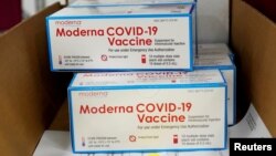 Vaksin Covid-19 produksi perusahaan farmasi AS Moderna yang siap didistribusikan (foto: dok). 
