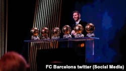 Dan wasa Lionel Messi da kyautar Ballon d'or