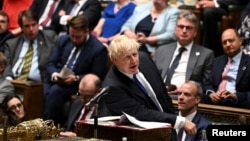 Prime Minister's Questions at the House of Commons in London