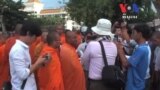 Police Block Monks from Delivering Petition To King 