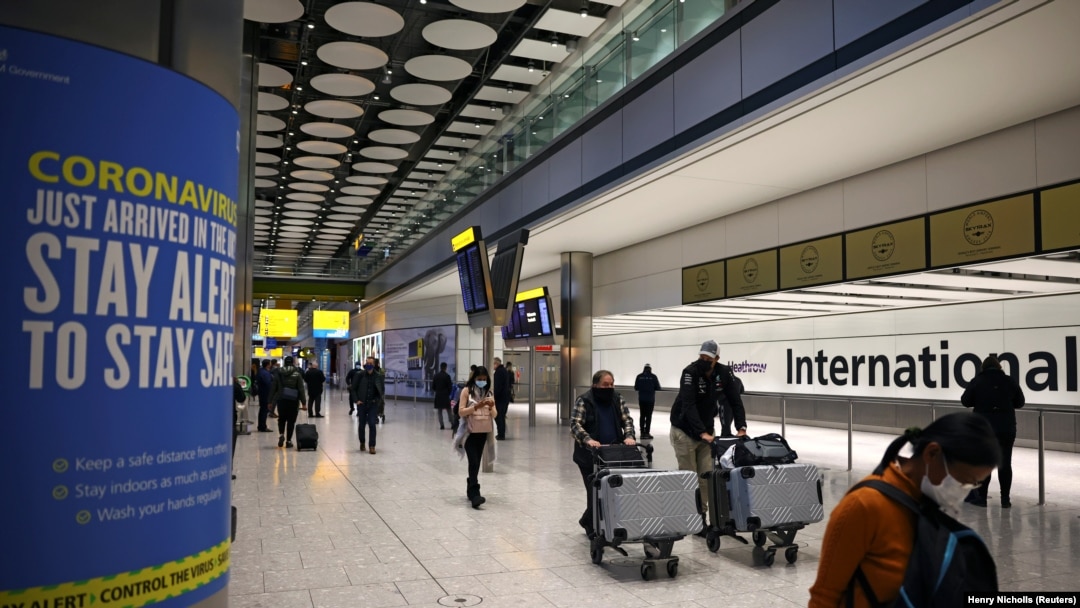 Ingenzi ziri ku kibuga c'indege Heathrow mu Bwongereza