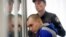 Court hearing of Russian soldier Vadim Shishimarin, in Kyiv, at which accused war criminal was given a life sentence. May 23, 2022