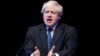 Boris Johnson speaks at the Conservative Home fringe meeting at the Conservative Party Conference in Birmingham, Britain, Oct. 2, 2018. 