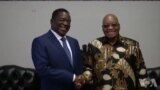 VaEmmerson Mnangagwa Vosangana naVaJacob Zuma Veku South Africa