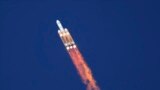 An unmanned Delta 4 Heavy rocket lifts off from Vandenberg Air Force Base in California, USA, to put a classified satellite into orbit for the National Reconnaissance Office.