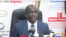 Le Ministre de la santé Abdoulaye Diouf Sarr annonçant le premier cas de coronavirus au Sénégal, le 1er mars 2020. (VOA/Seydina Abe Gueye)