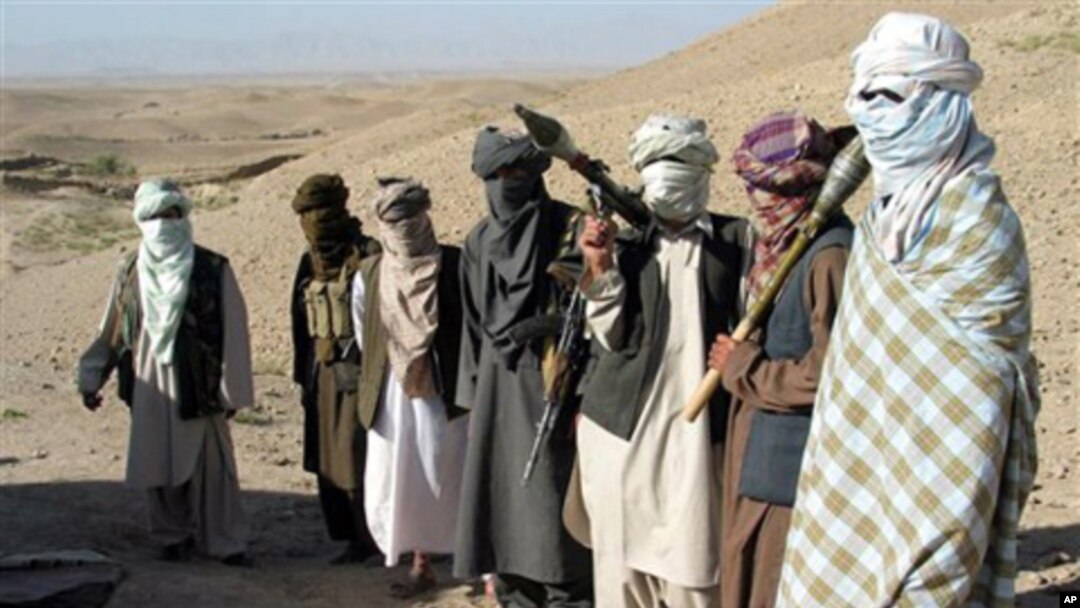 Undated photo of members of the Afghan Taliban (FILE).