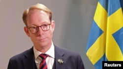 Министр иностранных дел Швеции Тобиас Бильстрем (архивное фото) 