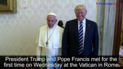 President Trump Meets Pope Francis