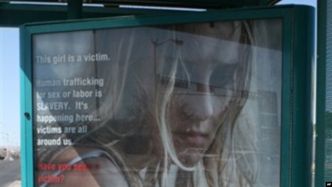 Iklan layanan masyarakat mengenai perdagangan manusia yang diluncurkan oleh Kejaksaan Agung New Mexico, AS. (Foto: Dok)