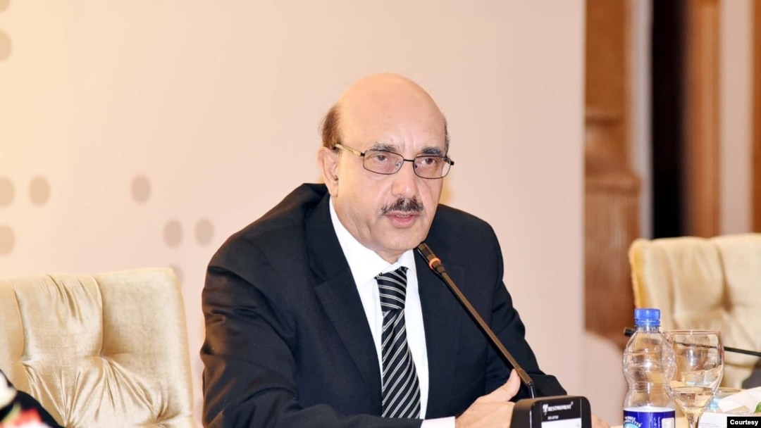 President Masood Khan of Azad (independent) Jammu and Kashmir (AJK), the official name Pakistan uses for the part of the divided region it administers.  (Photo courtesy of the president)