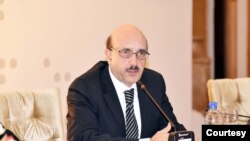 President Masood Khan of Azad (independent) Jammu and Kashmir (AJK), the official name Pakistan uses for the part of the divided region it administers.  (Photo courtesy of the president)
