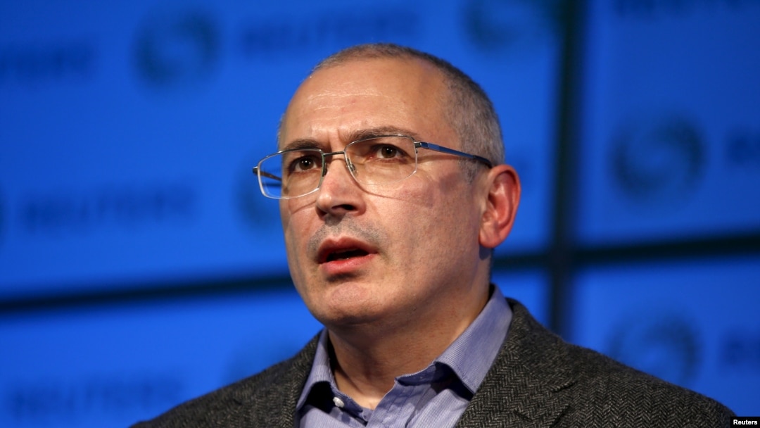 Ông Mikhail Khodorkovsky, cựu tổng giám đốc tập đoàn dầu lửa Yukos là người thường xuyên chỉ trích Tổng thống Putin.