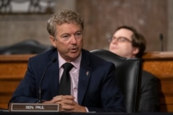 El senador Rand Paul, republicano por Kentucky, presentó una moción el 26 de enero de 2021 en la que insistió en que el juicio político a Donald Trump es inconstitucional. [Foto: AP]