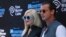 FILE - Musician Gwen Stefani (L) and her husband singer Gavin Rossdale pose at the premiere of the film "Monsters University" at El Capitan theater in Hollywood, California. 
