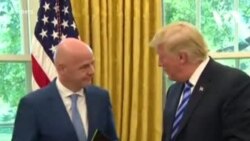 Футбольные карточки для президента Трампа