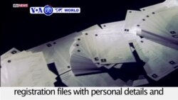 VOA60 World PM - Thousands of Stolen 'IS Files' Could Unmask Terrorists